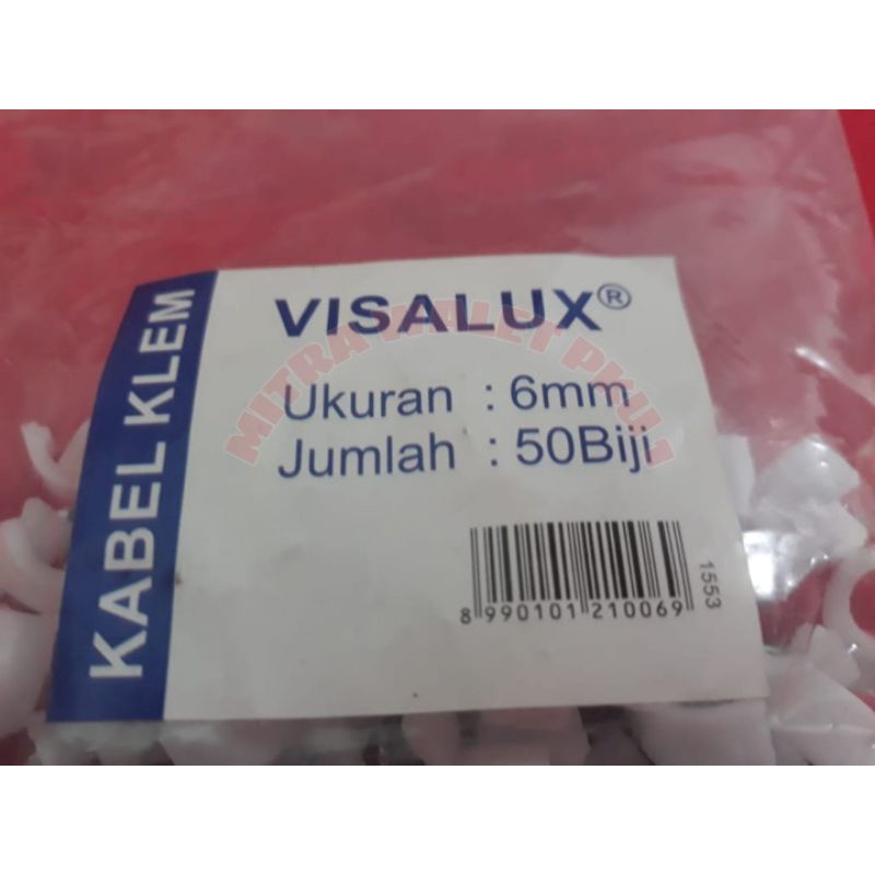 Klem Kabel Merek Visalux no.5 dan 6