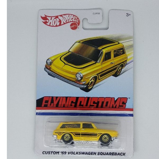 HOT WHEELS FLYING CUSTOMS CUSTOM 69 Volkswagen Squareback VW 69