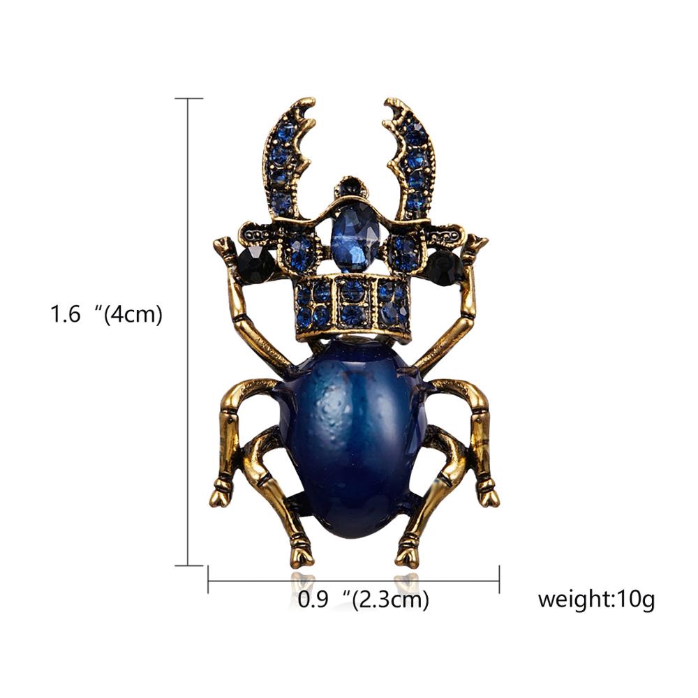 Bros Pin Bentuk Landak / Ular / Kadal / Kepiting / Scorpion / Kumbang Aksen Kristal Untuk Aksesoris Pakaian / Mantel