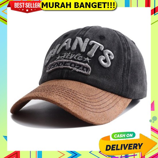 Topi Baseball Polos Hitam Blkg Cakop Besi Bahan Rafel || Topi Pria Wanita Berkualiatas Distro Premiu