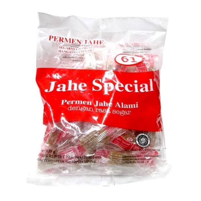 

Permen Jahe 61 pak 125 gr