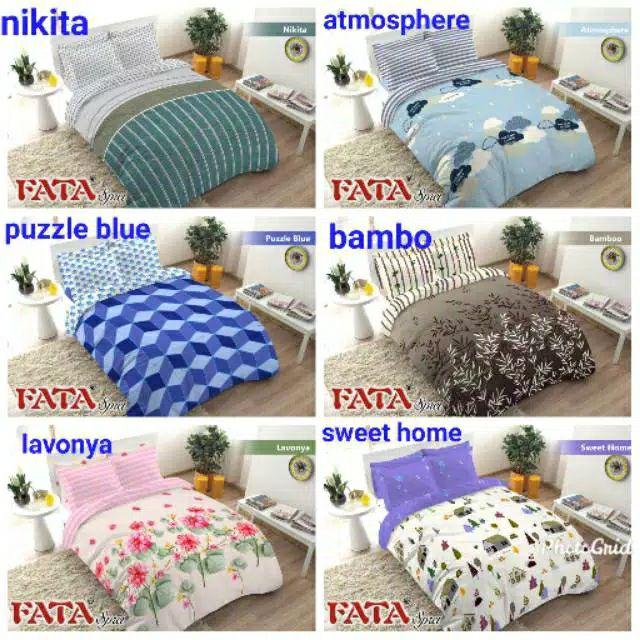 Fata Signature_sprei Fata Motif Baru Uk.180x200/160x200