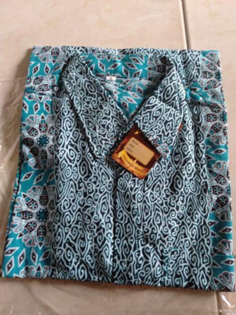Kemeja Hem Batik Terviral Di Shopee Original No Kw Ready Seragam Harga Grosir