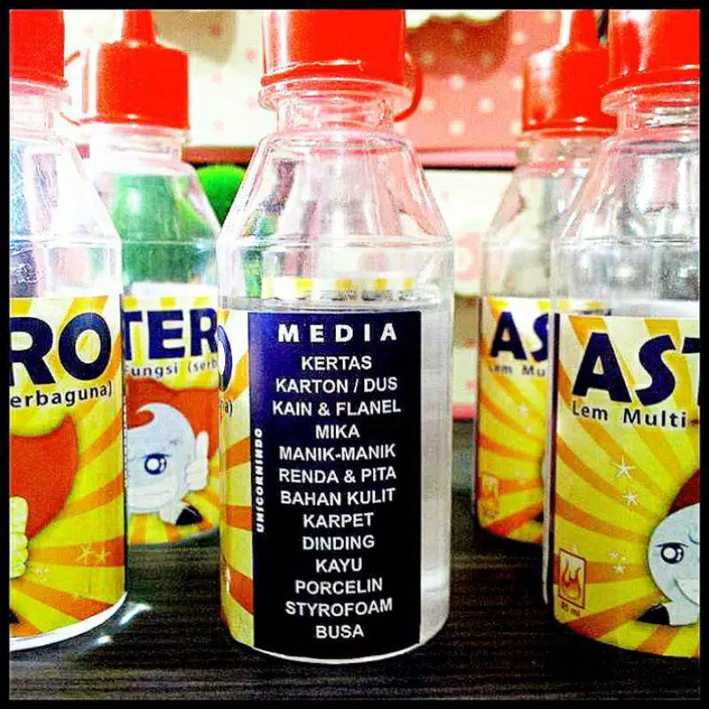 LEM ASTERO Lem Patch Bordir Ukuran 85 ml - Lem Serbaguna