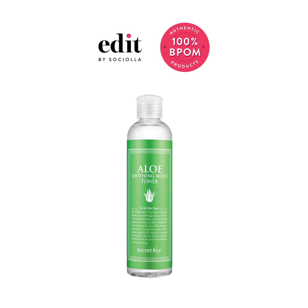 

Secret Key Aloe Soothing Moist Toner Edit by Sociolla