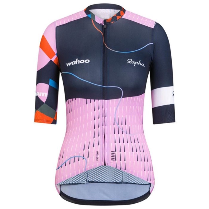 Baju Jersey Sepeda Lengan Pendek Wanita Roadbike Rapha PRO TEAM AERO