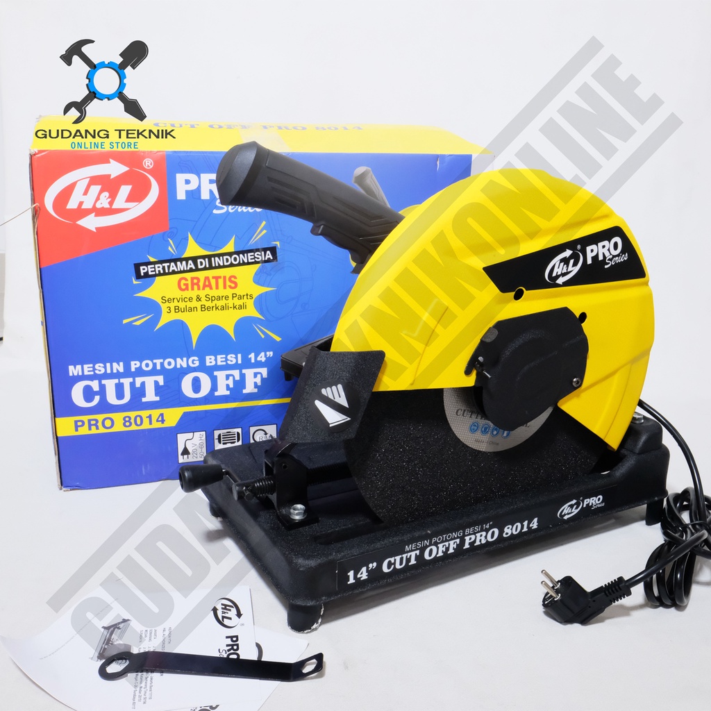 H&amp;L PRO 8014 HL 8014 / Mesin Potong Besi 14 Inch H&amp;L - Cut Off H&amp;L PRO8014 14inch