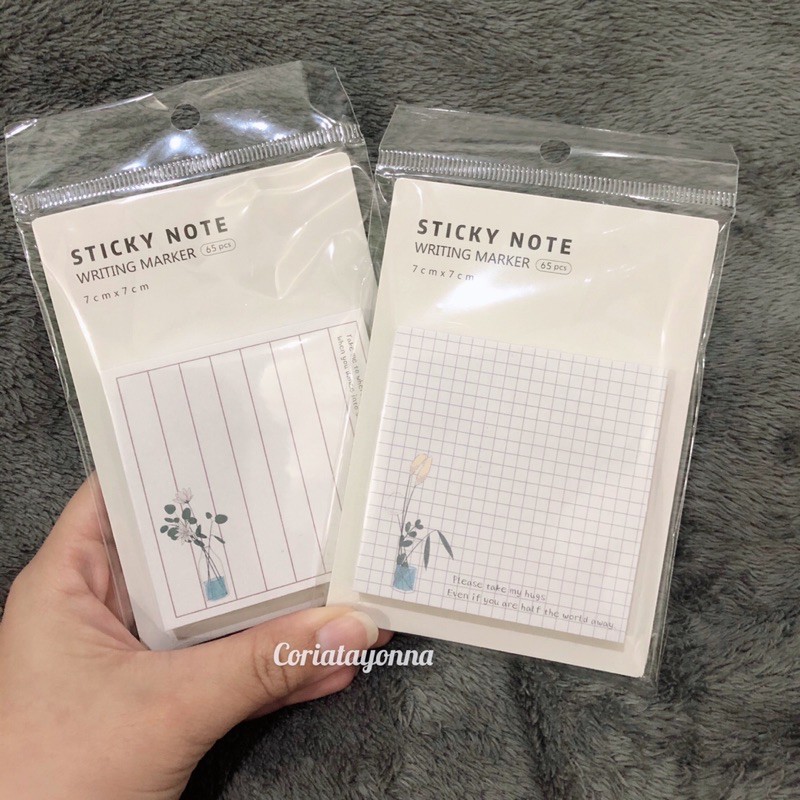 

Ready Sticky Note Office School Supplies 65 pcs