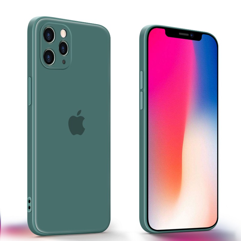 Case Bahan Silikon Untuk iphone 11 Pro Max 7 8 Plus