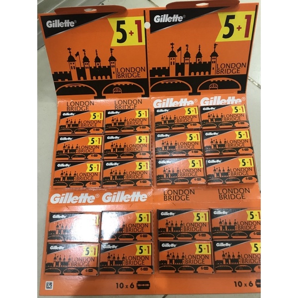 Gillette London Bridge (Papan) - Silet
