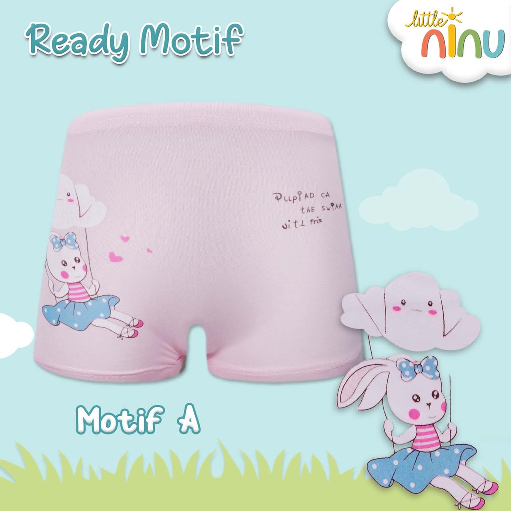 LITTLE NINU CD Celana Dalam Boxer Anak Premium 0003