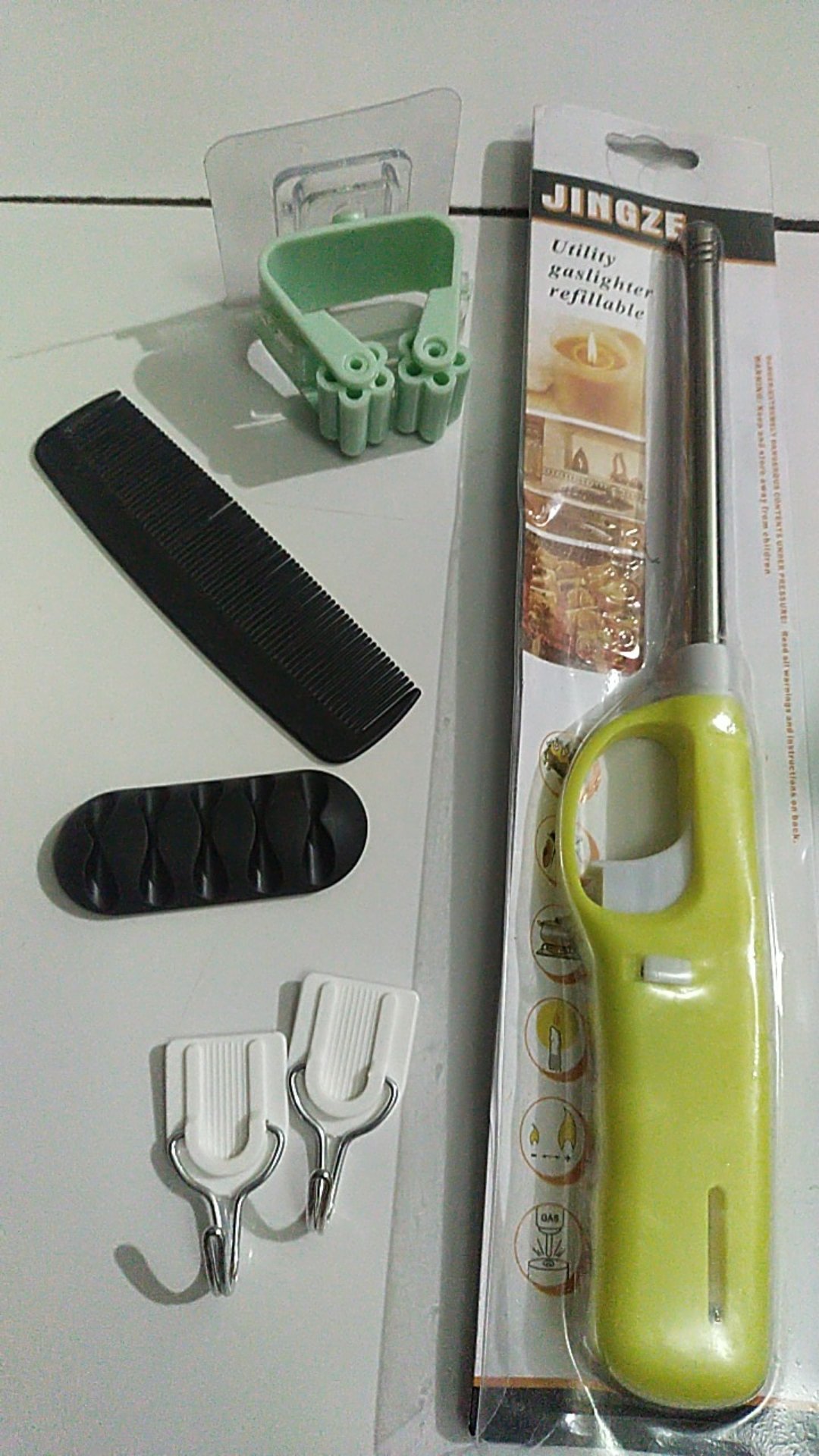 Gantungan Hook Serbaguna 1 Pcs / Powerful Hook Cantolan Pengait Centelan Tempel Kos Rumah Kamar