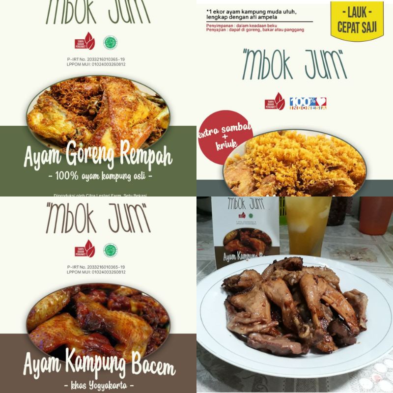 

Ayam Kampung Mbok Jum