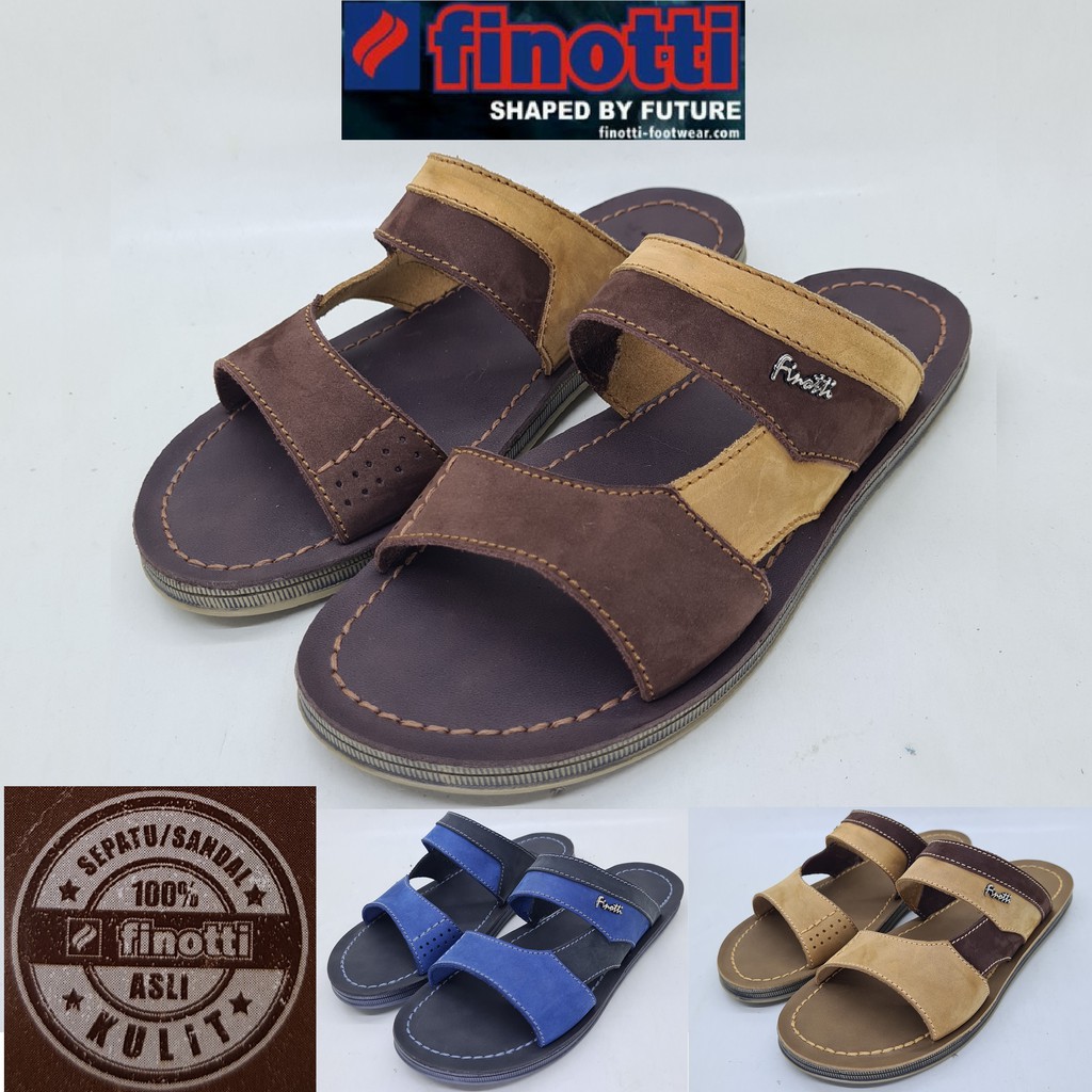 Sandal kulit asli Finotti RJK 02