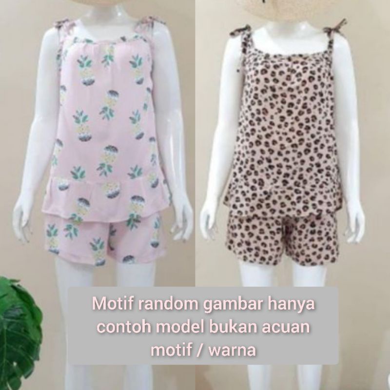 PIYAMA WANITA / BAJU TIDUR / SETELAN WANITA / SETELAN LEKTON / ACAK (RANDOM)