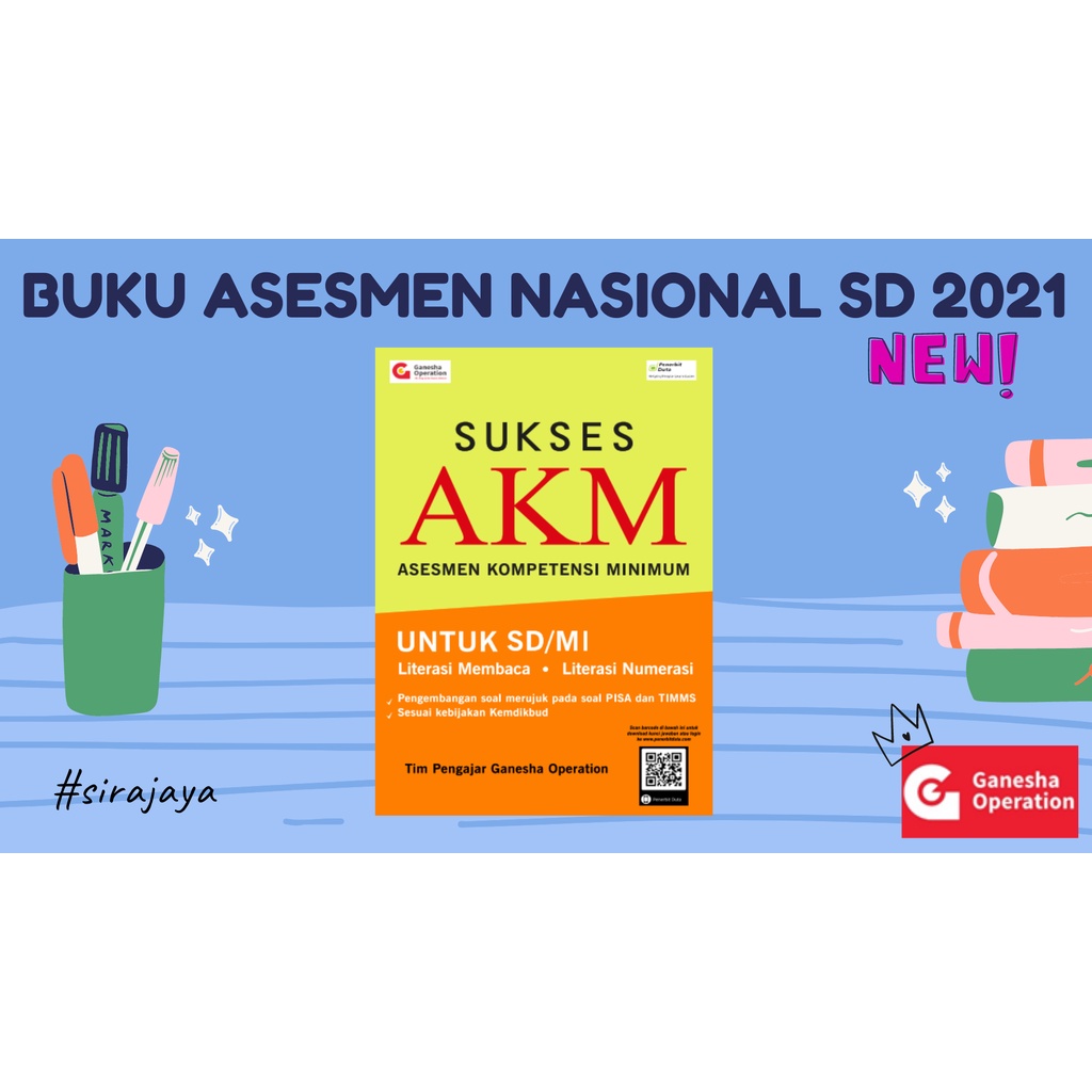 SESUAI KISI KISI AKM SD | BUKU AKM SD KELAS 5 | AKM SD KELAS 5 | BUKU AKM SD | BEDAH MATERI & SOAL A
