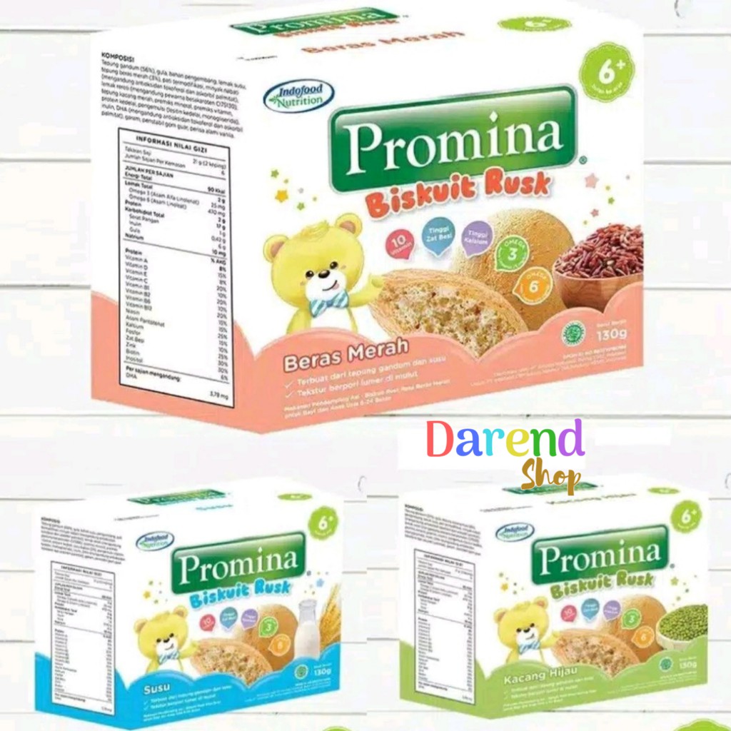 Promina Biskuit Rusk 6+ / Promina biskuit bayi 6 bulan