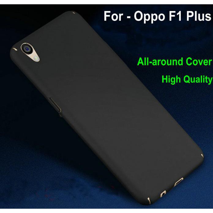 New Case Oppo F1+ F1 Plus Ultraslim Matte Softcase Black Dove Matte Casing - Hitam Move To Mymisi