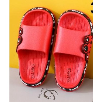 SANDAL SLOP EVA EMPUK ANAK LAKI LAKI // SANDAL ANAK BALANCE 2222-4 24-35 // SANDAL MOTIF SQUID GAME IMPORT