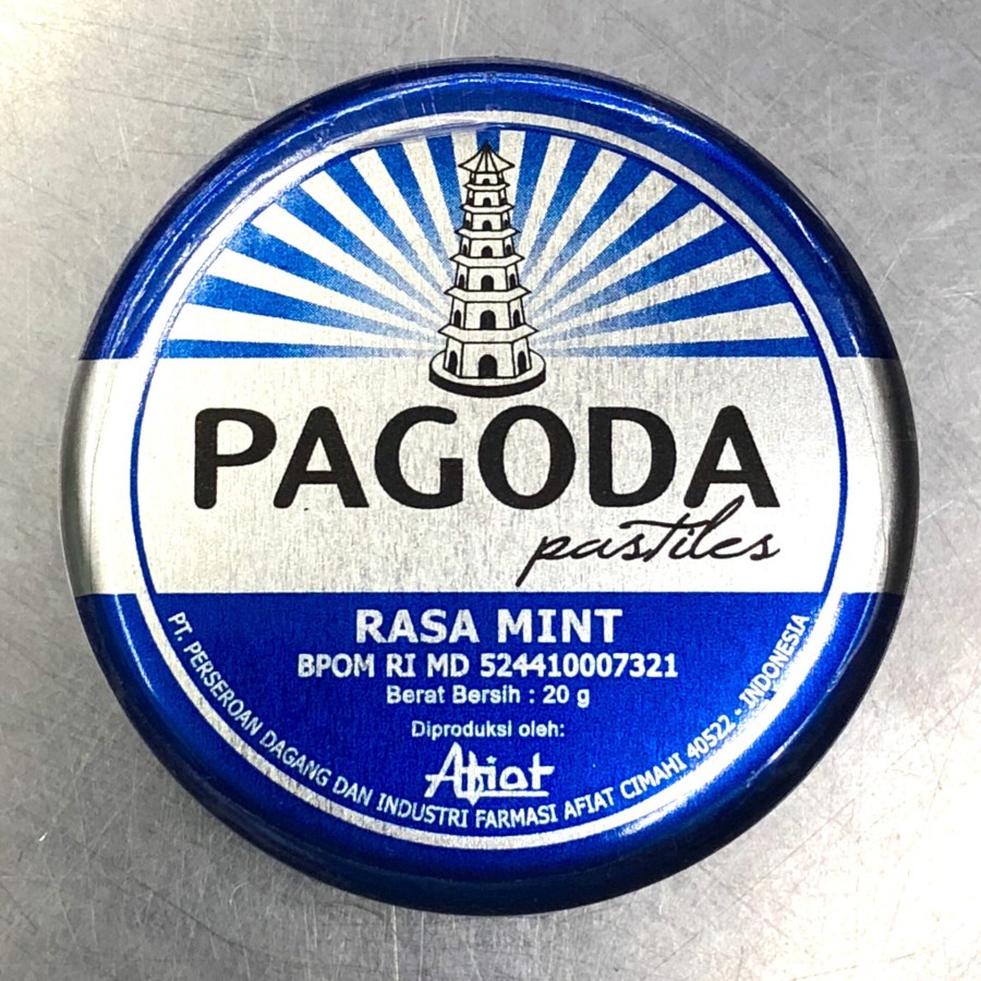 

PAGODA PERMEN PASTILLES MINT 20G