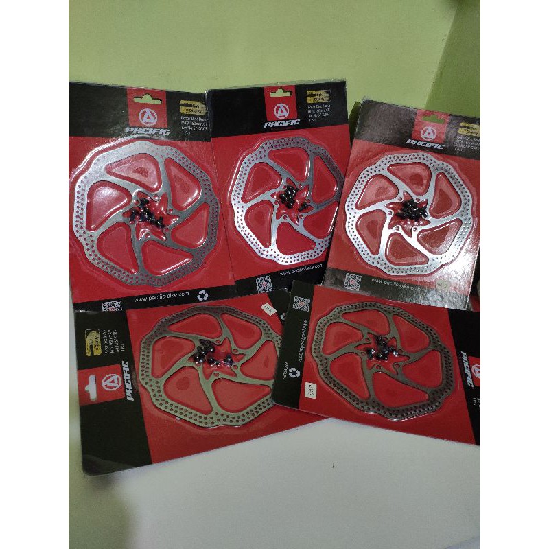Piringan Cakram Sepeda MTB Pacific 160 MM Rotor Disc Brake