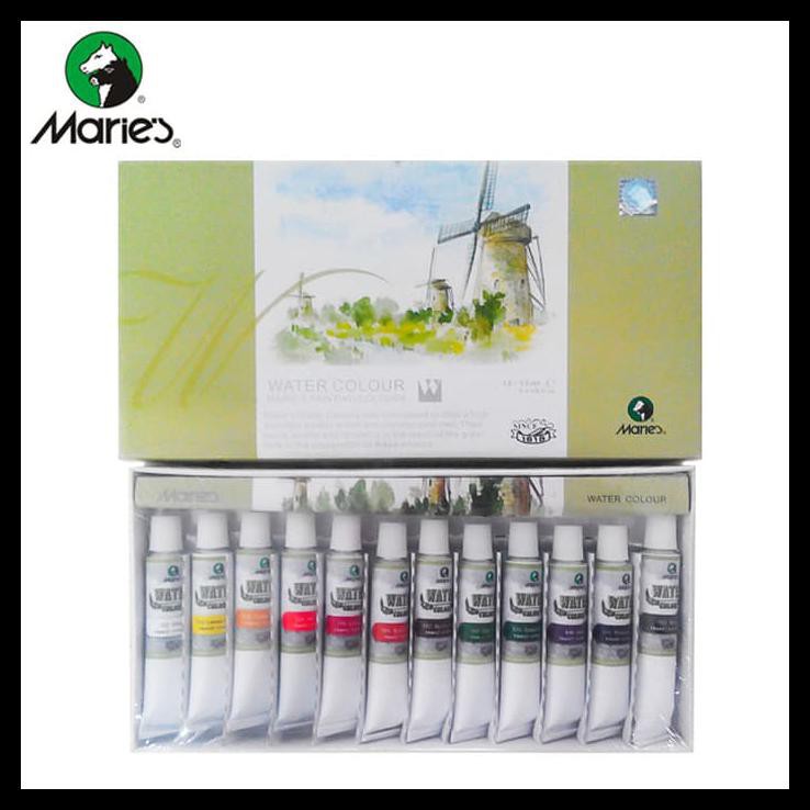 

STOK BARU CAT AIR MARIES WATERCOLOUR SET 12 PERALATAN MELUKIS MURAH TERUPDATE