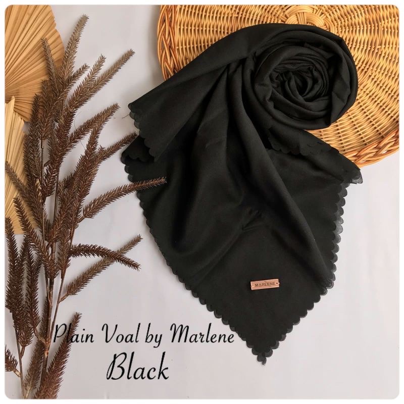 HIJAB VOAL SEGI EMPAT SAHARA BY MARLENE