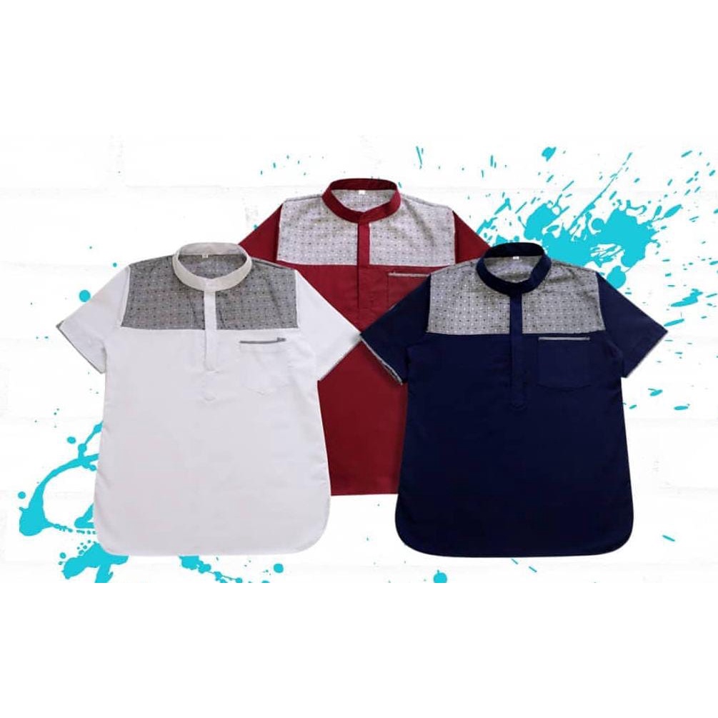 koko riyadh anak laki laki 6 - 12 tahun /baju koko anak laki laki/pakaian baju muslim anak laki