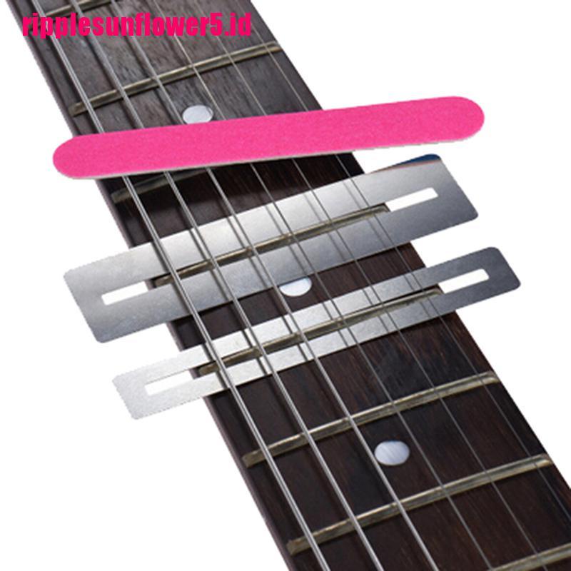 Set Alat shims Dan Sanding Bahan Stainless Steel Untuk Perbaikan Gitar