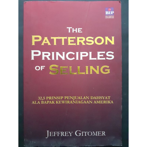 The Patterson Principles of Selling 