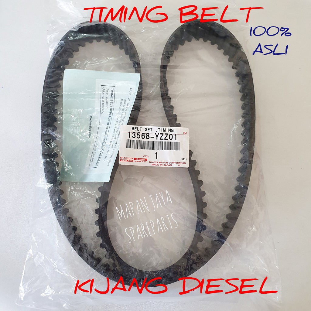 TIMING BELT KIJANG DIESEL ORIGINAL ASLI TOYOTA