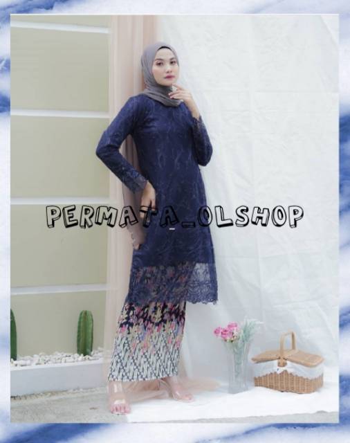 KEBAYA TUNIK TULLE SAHILA - KEBAYA WISUDA - KEBAYA PESTA