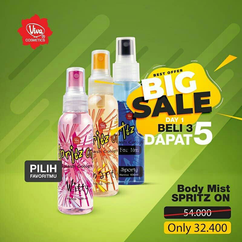 Paket 5 Spritz On Viva