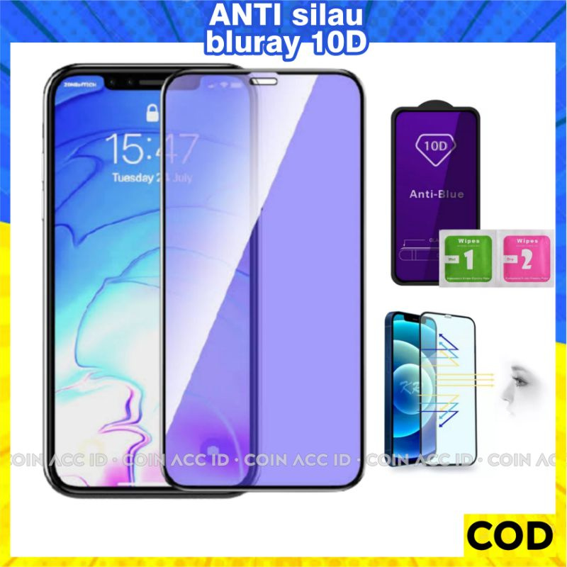 Tempered Glass IPHONE 11 pro/X/XR/XS max/5/6/6S/6 PLUS/7/8/7 PLUS/8+/12 - anti UV blue ray light10D