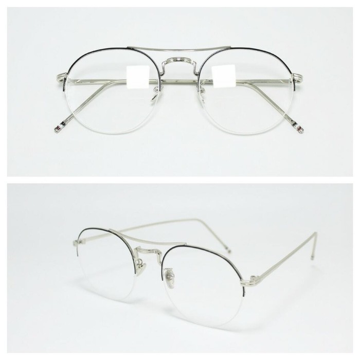 Frame Kacamata Minus Thom Browne 630 Oval Pria Wanita