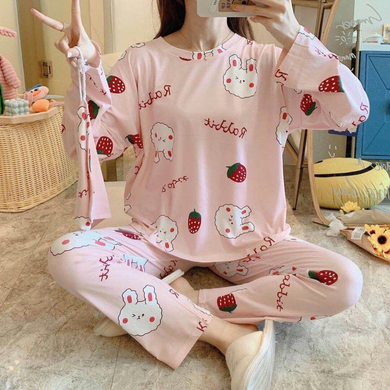 PP IMPORT RABBUT STRAWBERRY PIYAMA