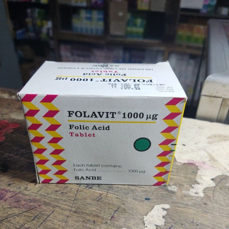 Folavit 1000 / 1 mg