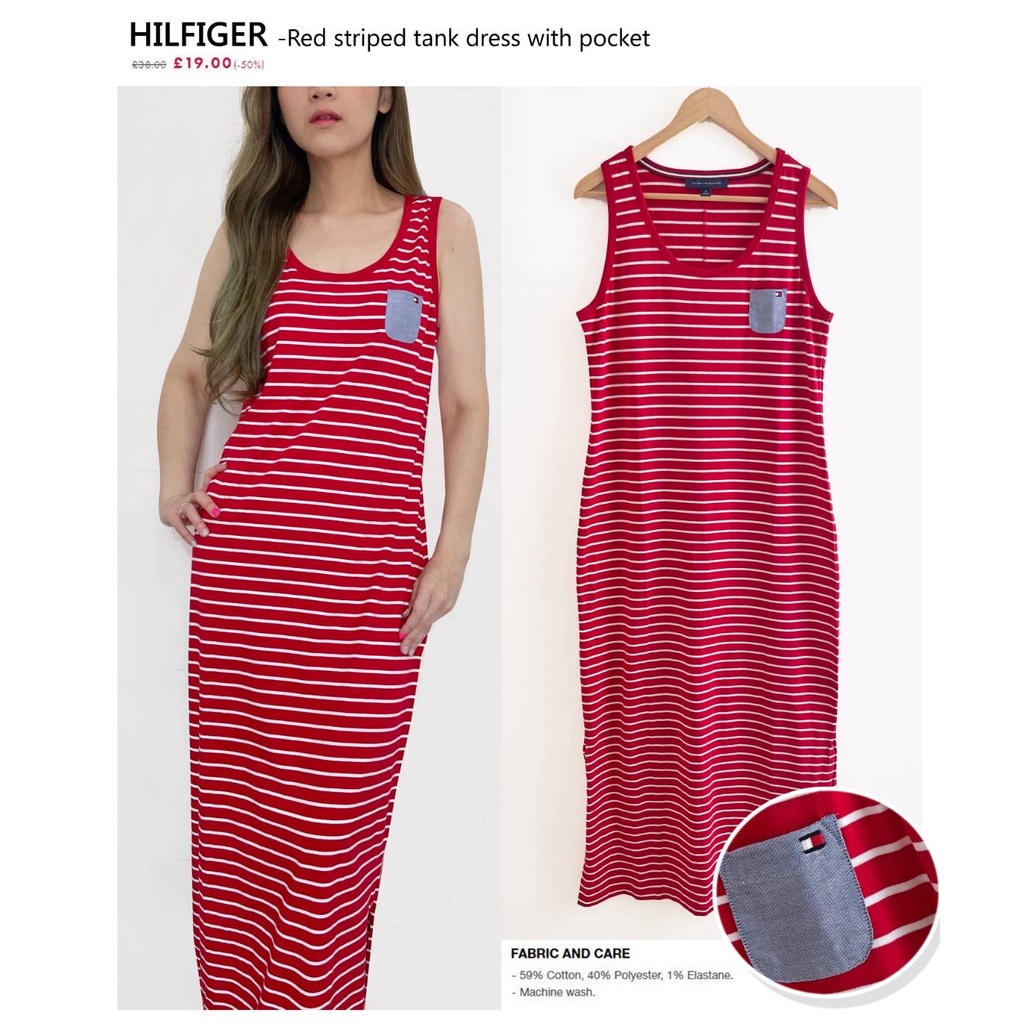 Tommy H maxi dress ada 10 warna