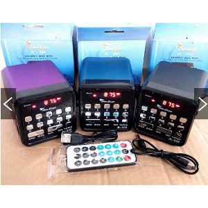 Speaker Murottal Al Quran Lengkap 30 Juz 20 Qori  V4 1 Jinlong JL 335 Bisa Repeat   Ada Remote