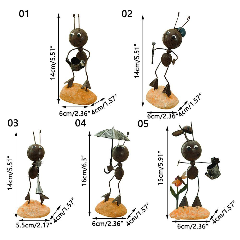 Populer Patung Semut Dekorasi Desktop Aksesoris Rumah Patung Handmade Modern