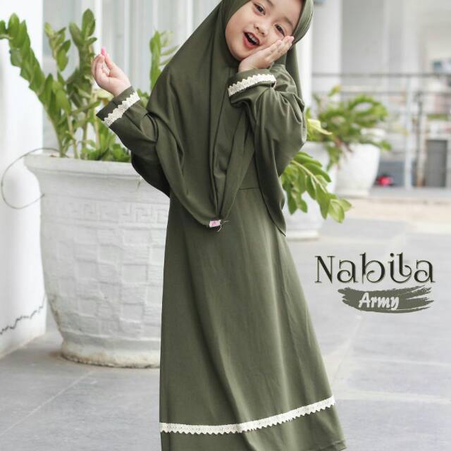 Gamis anak nabila by daffi