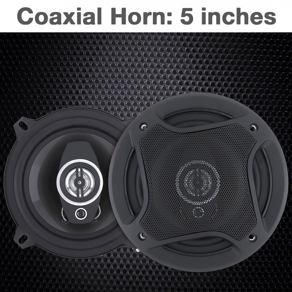 Pcinener Speaker Mobil HiFi 5 Inch 350W 2 PCS - TS-1372 - Black