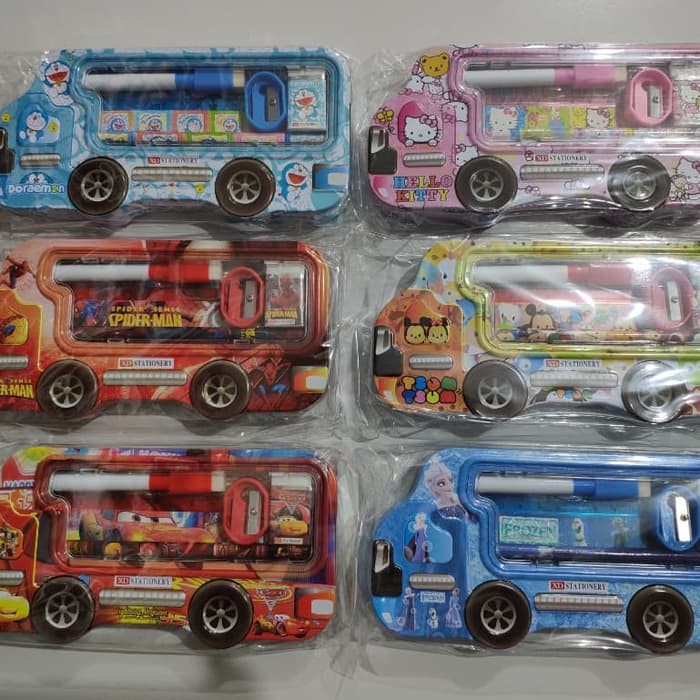 

Kotak Pensil Kaleng Karakter