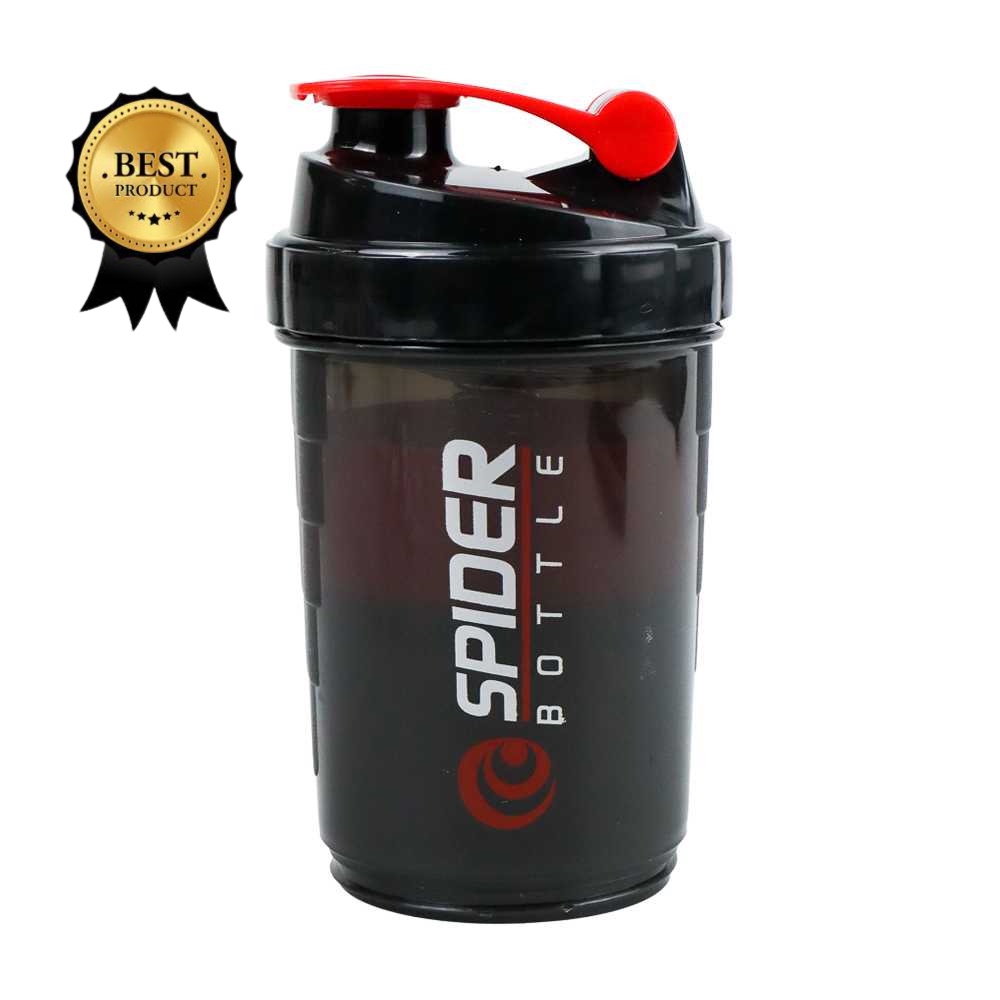 Spider Botol Minum Whey Protein GYM Shaker 3 Part 500 ml - SPB01