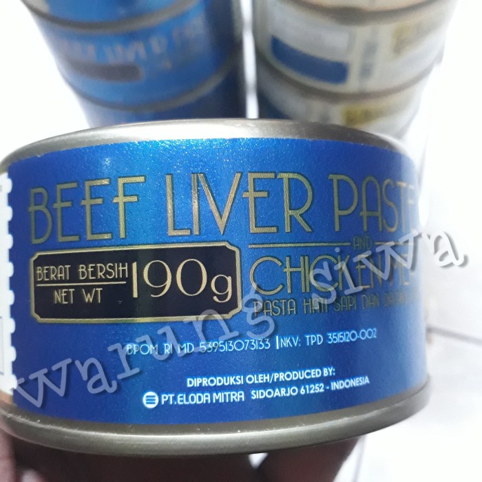 

bernardi beef liver paste and chicken meat - pasta hati sapi ayam 190g