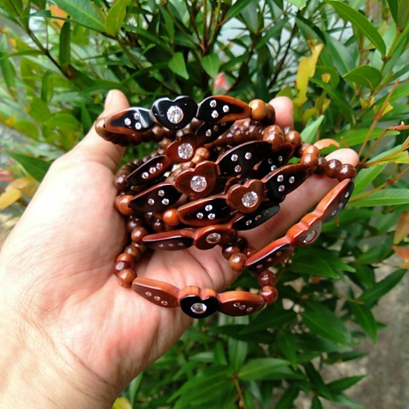 Gelang kokka kaukah motif love permata