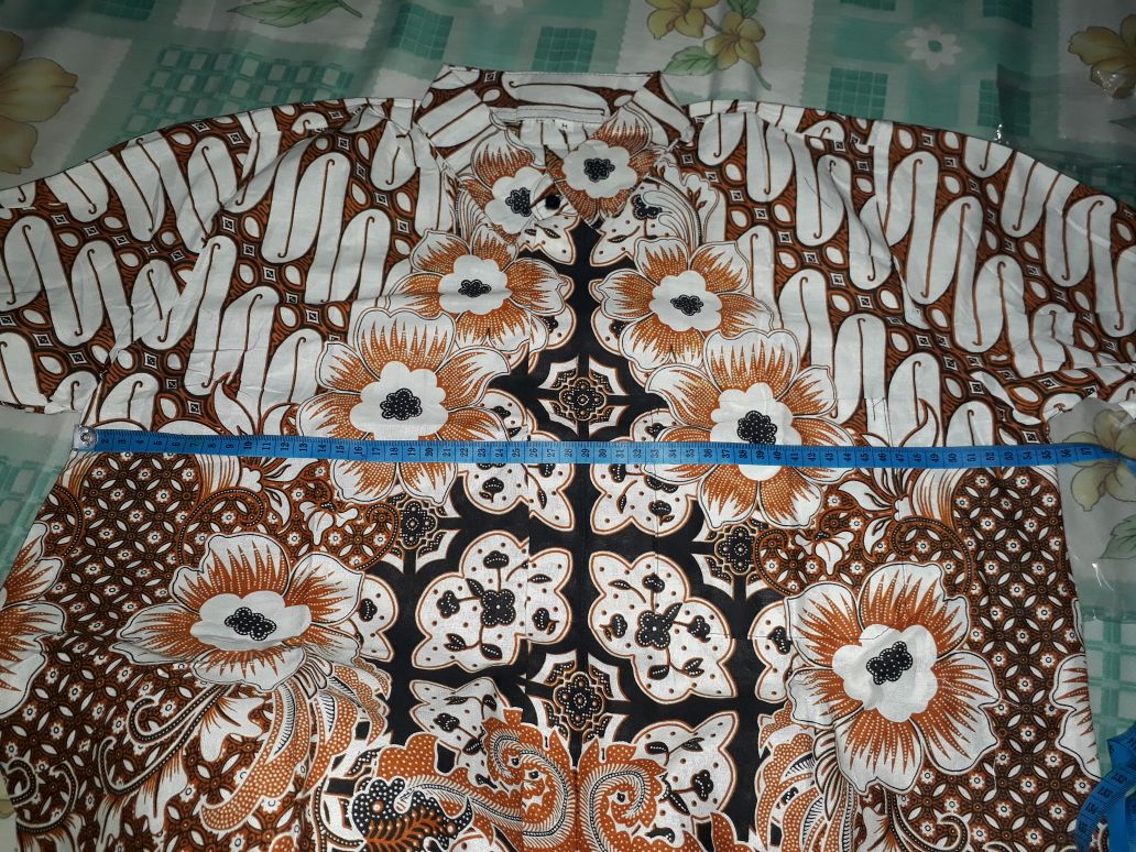 Maura Couple - Sania Ruffle Batik Couple Ori Ndoro Jowi Garansi Termurah Shopee - Batik Modern Solo