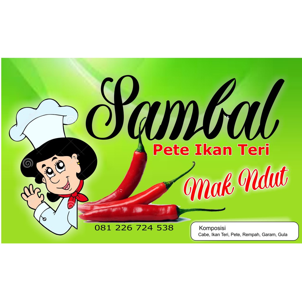 

Pedas : WA 081 226 724 538 , Sambal Pete Ikan Teri