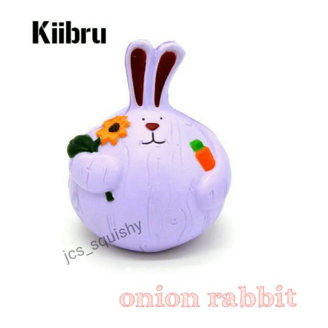 Rare Licensed Squishy (ONION RABBIT by Kiibru)