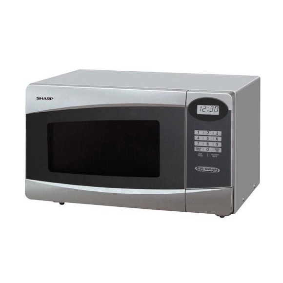 Microwave Sharp Microwave R-230R(S) Compact Touch Control Low Watt 22 Liter